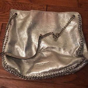 Silver Michael kors bag